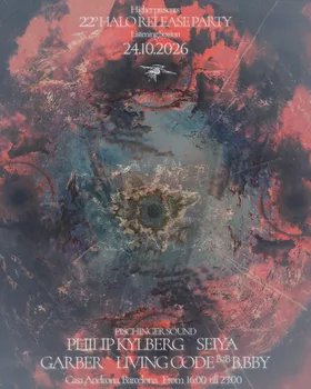 Higher presents 22° Halo - Album Release Party at TBA - secret location flyer