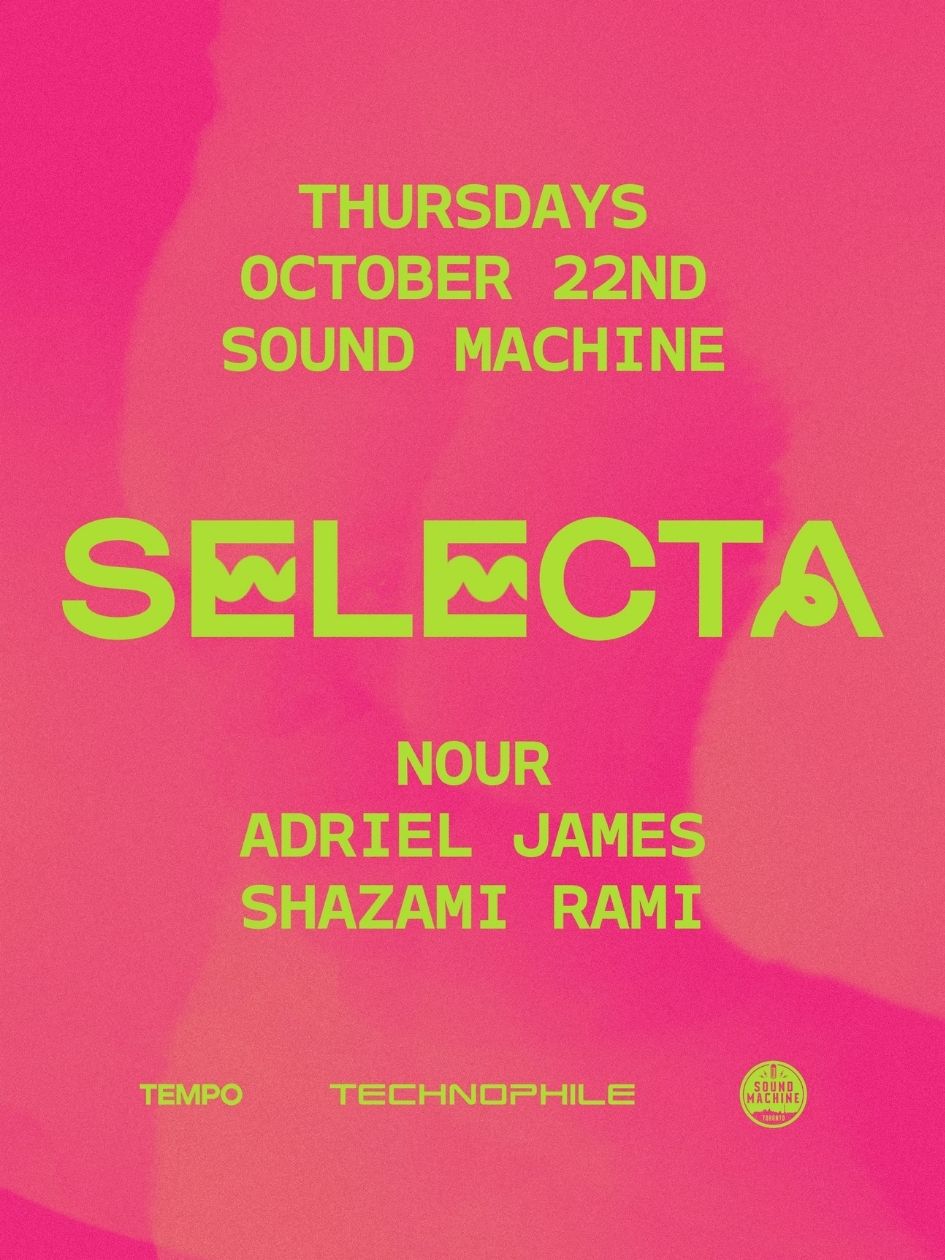 Selecta 039 at Sound Machine flyer