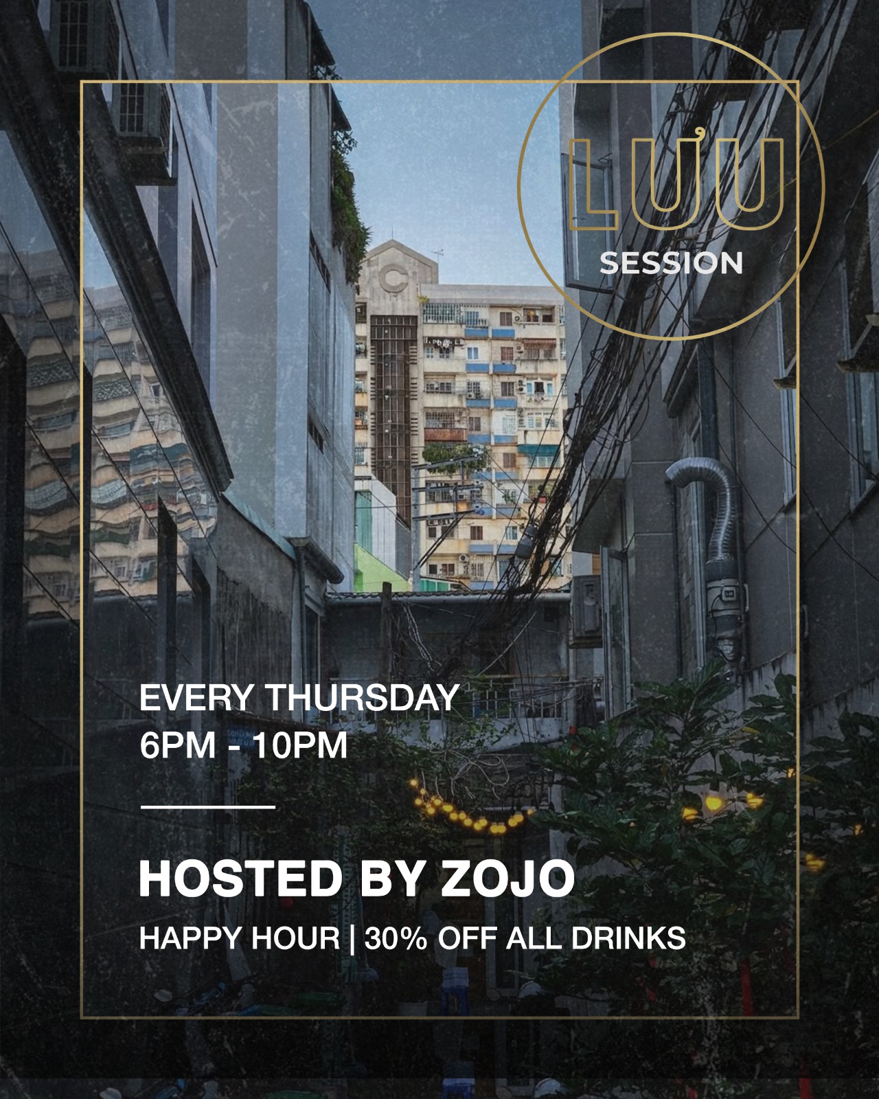Luu Session at Luu Bar flyer