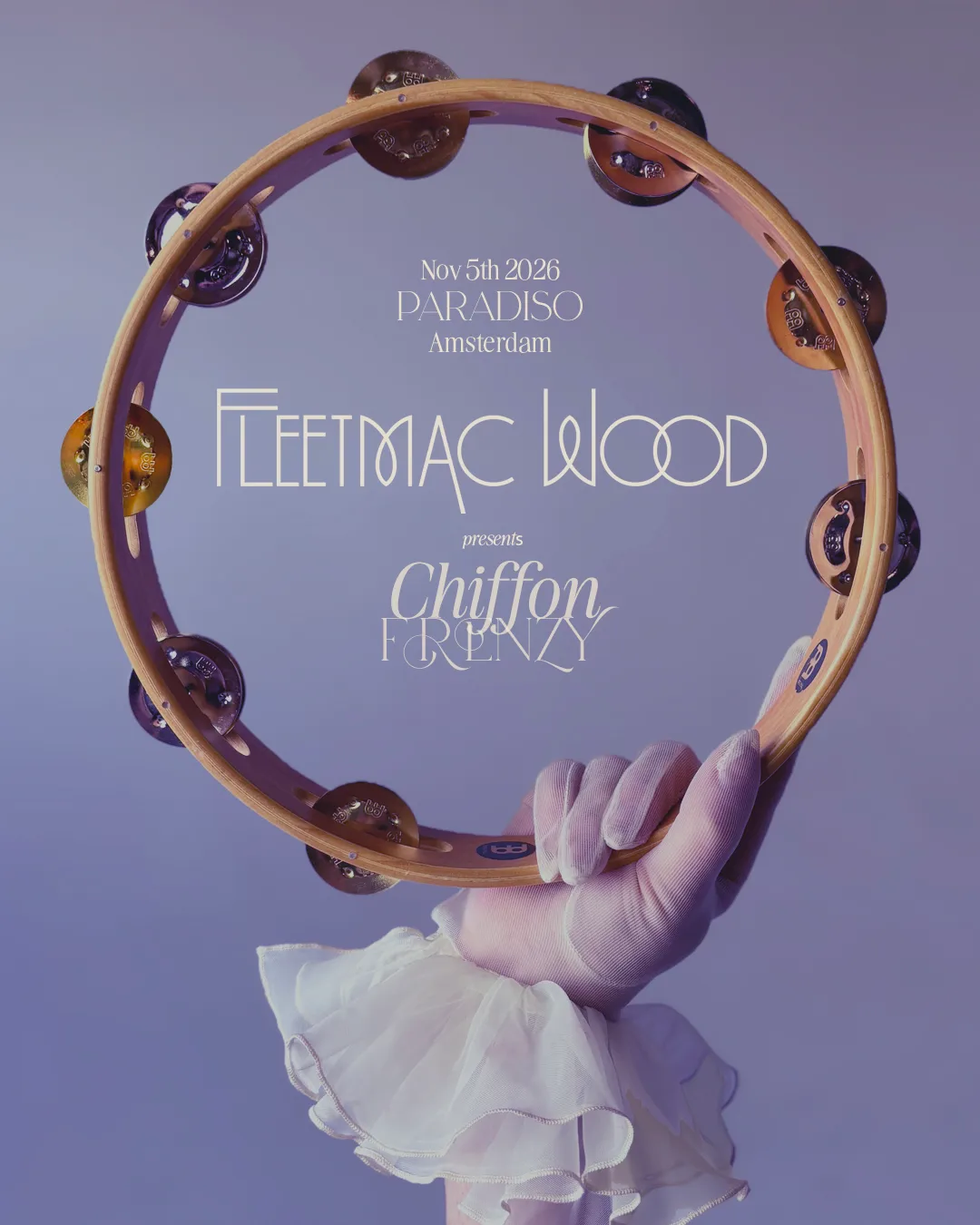 Fleetmac Wood presents Chiffon Frenzy - Amsterdam at Paradiso flyer