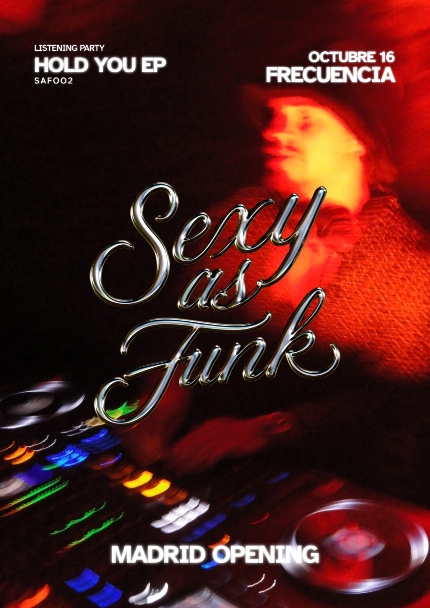 Sexy as Funk Madrid at Frecuencia flyer