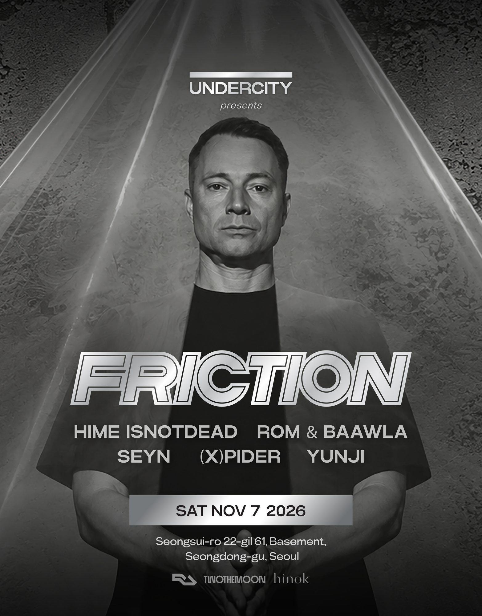 UNDERCITY presents Friction at UNDERCITY flyer