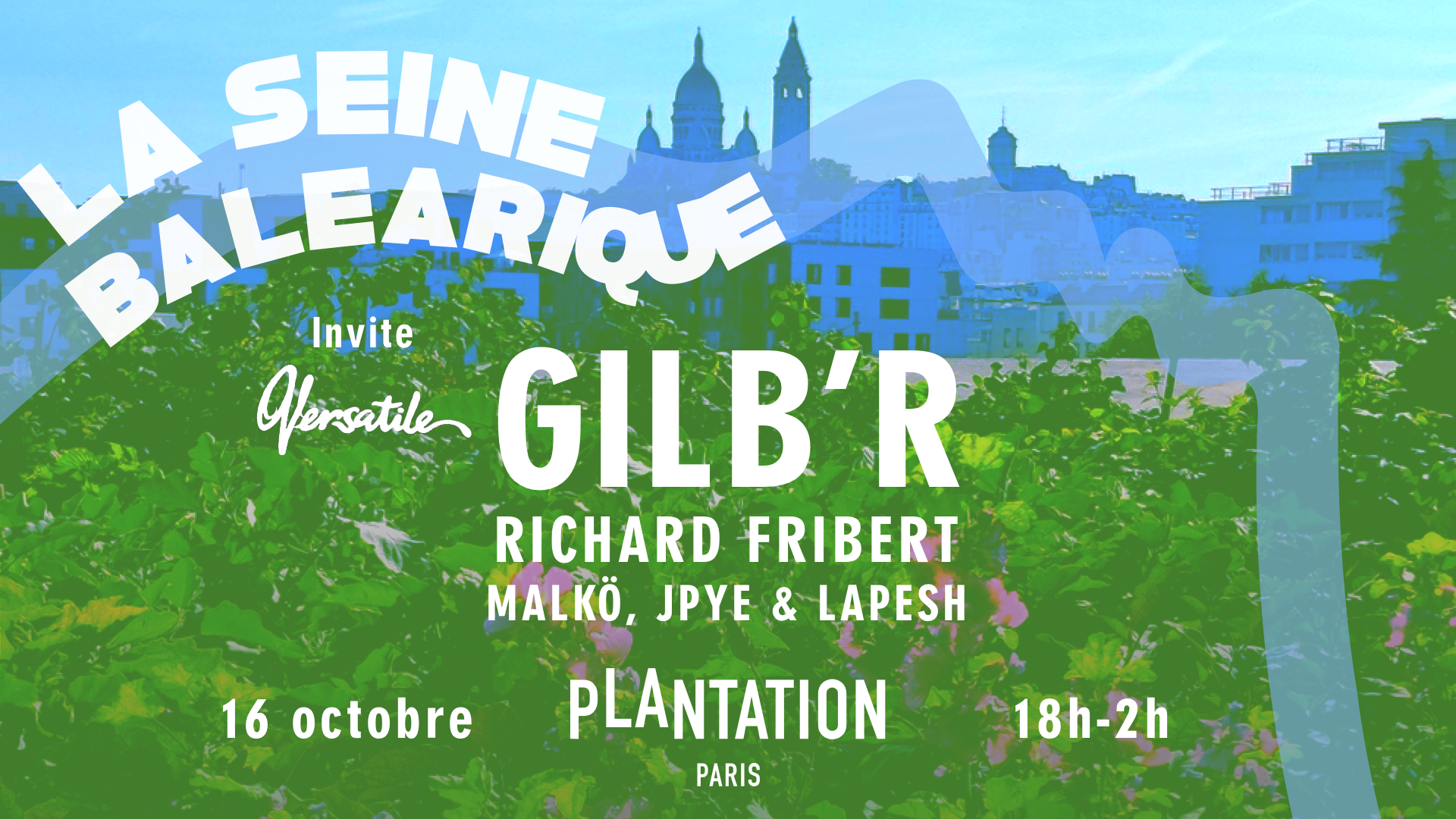 La Seine Balearique #18 - LSB Invite Versatile - Week-End De Closing at Plantation flyer