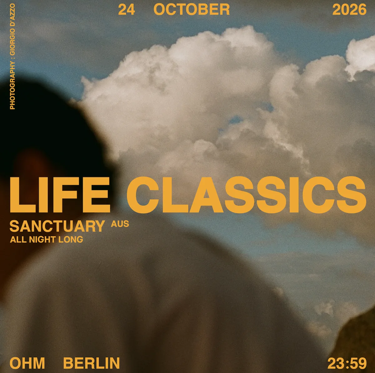 Life Classics with Sanctuary at OHM flyer