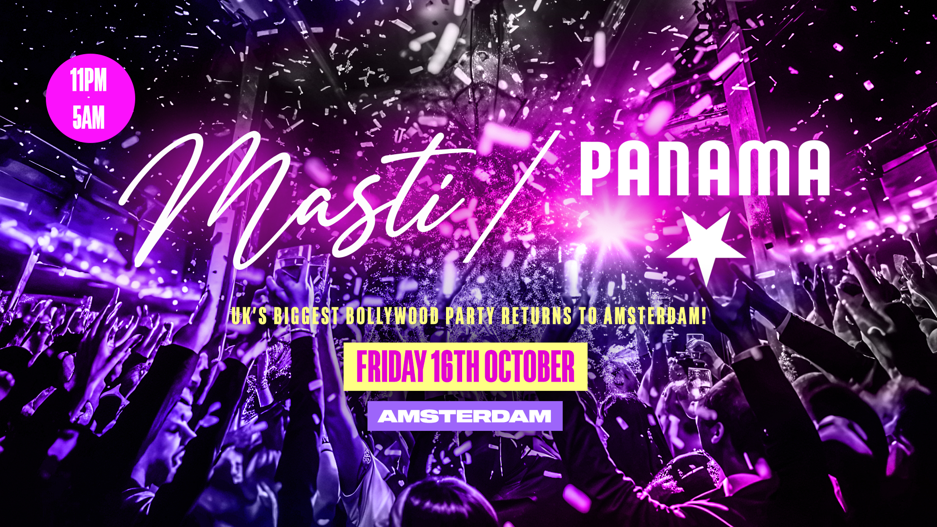 Masti - Bollywood Special - Panama Amsterdam at Panama flyer