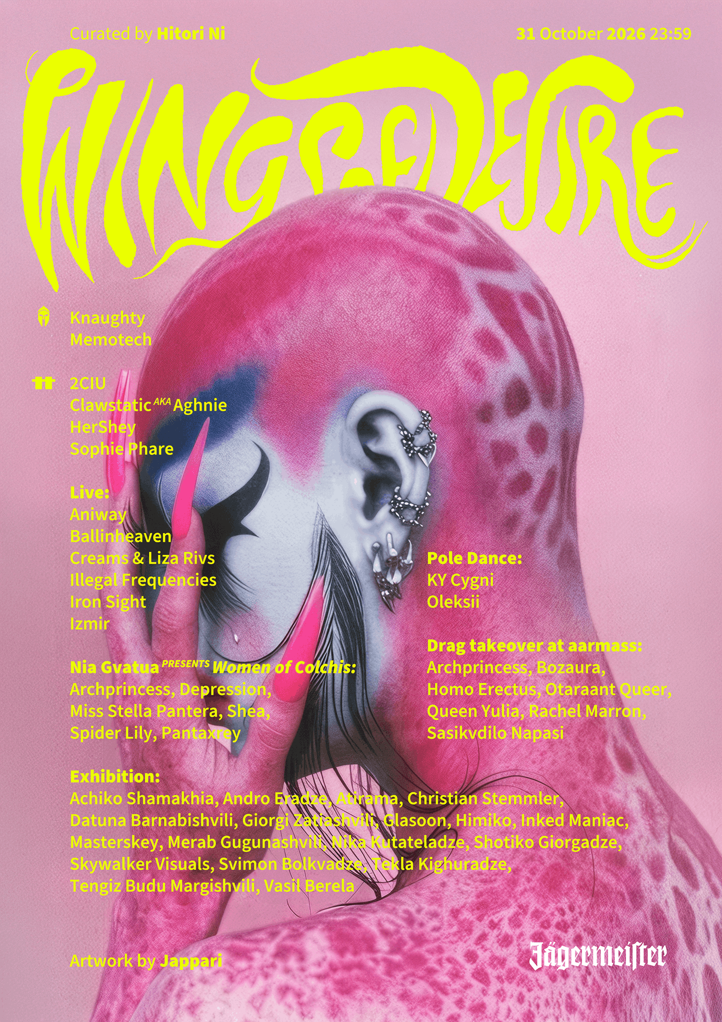 Wings of Desire: 8th Biannual Queer Gathering at Bassiani flyer