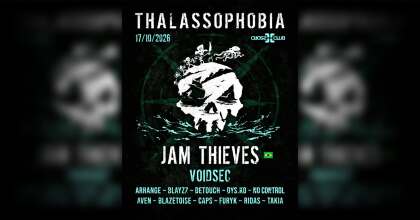 THALASSOPHOBIA & TECHNO STAGE at Cross Club flyer