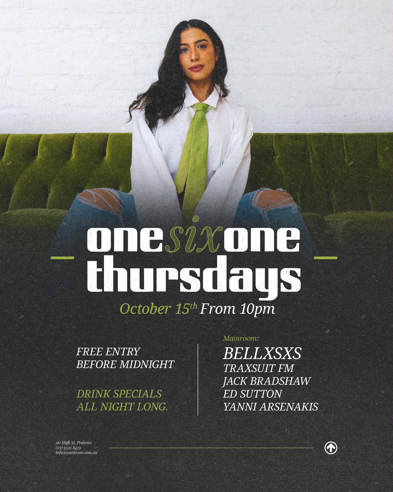 bellxsxs - onesixone Thursday's at onesixone flyer