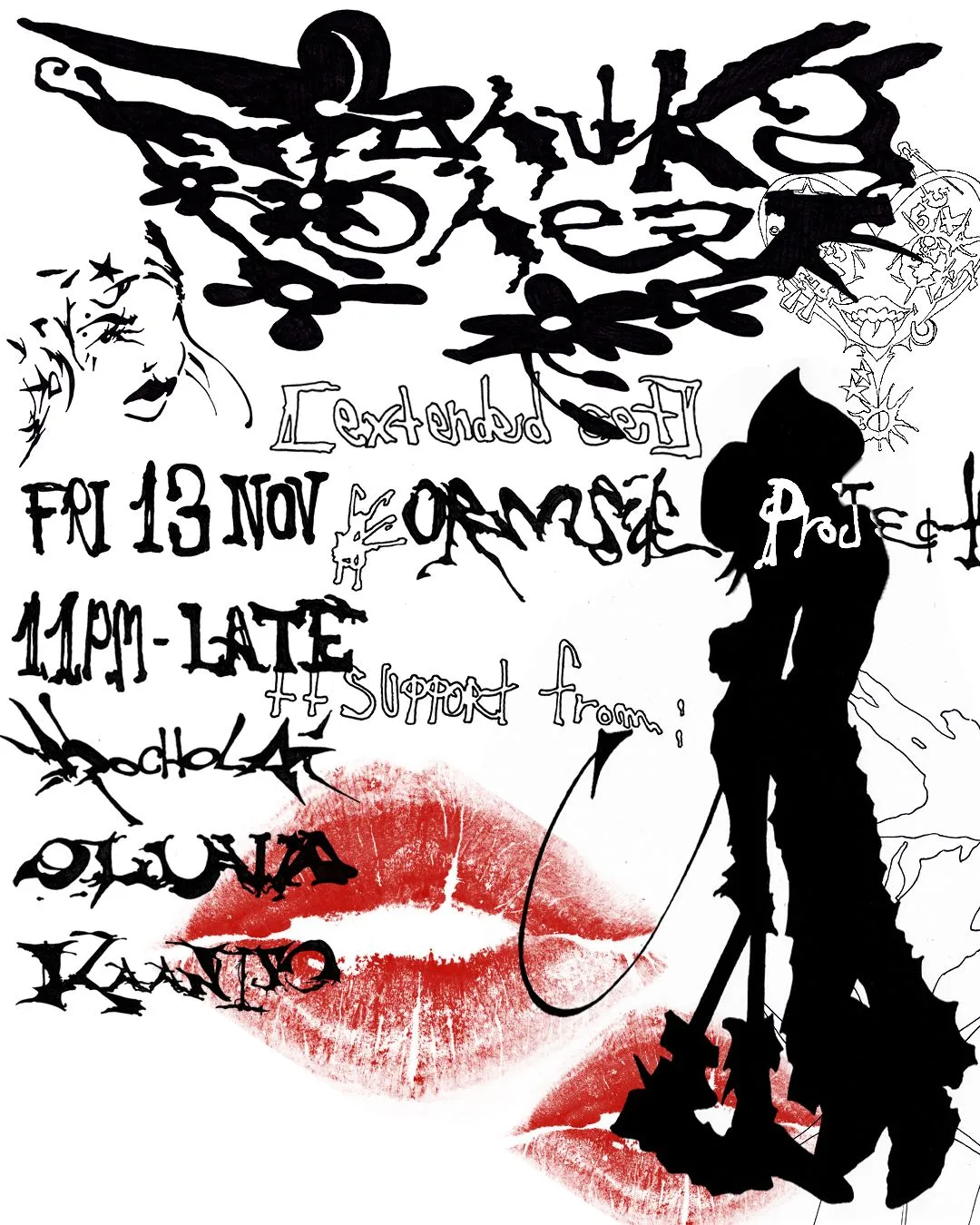 Manuka Honey Invites: Pochola / Oluwa / Kaanijo at Ormside Projects flyer