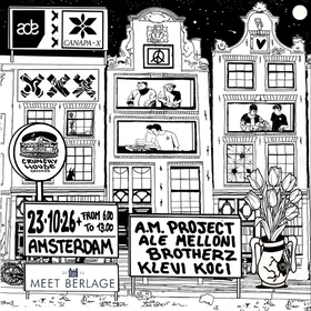 CrunchyHouse ADE Gathering '26 at Meet Berlage flyer