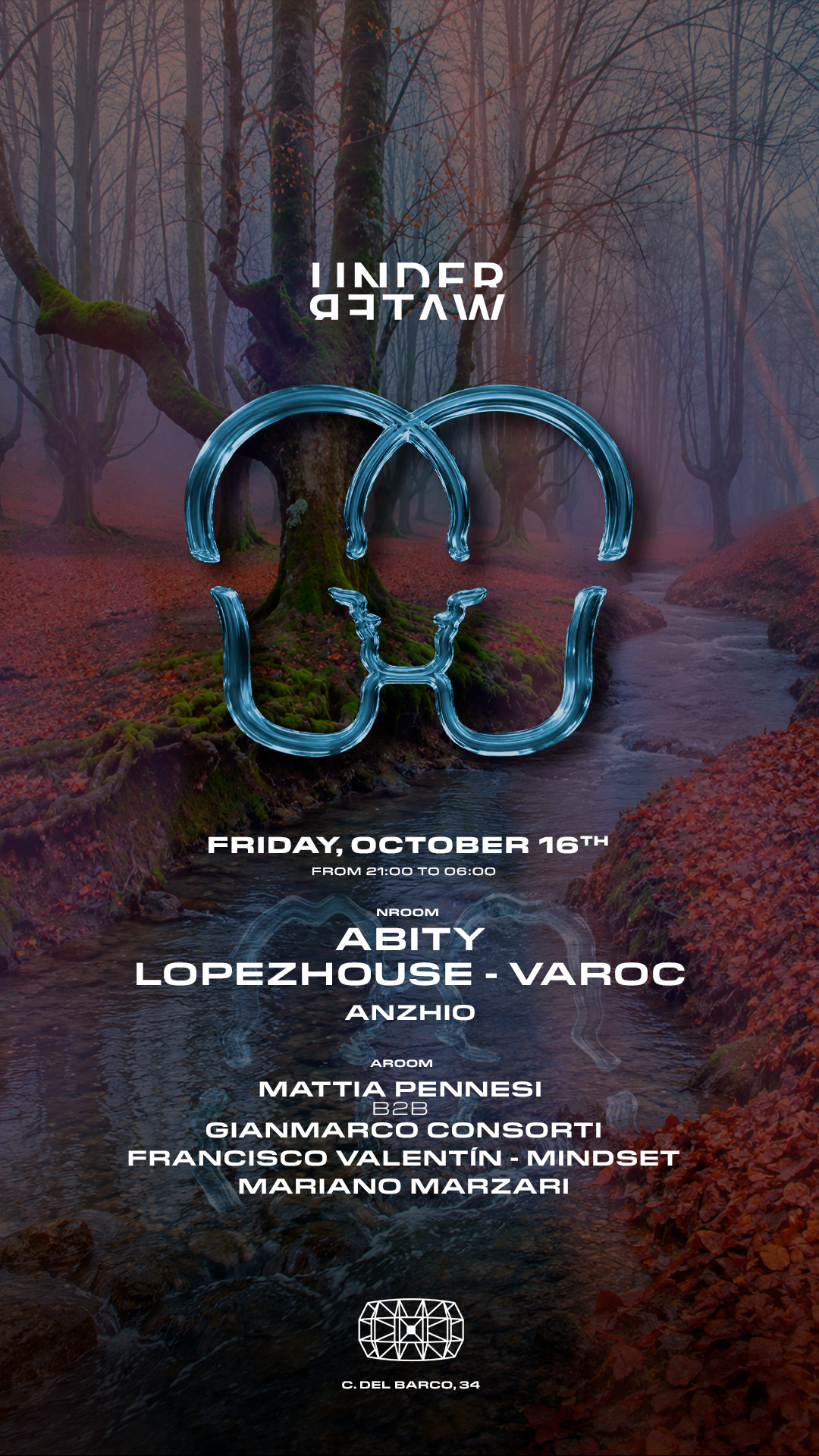 UNDERWATER: Abity, Lopezhouse, Varoc & More at Barco Sound House flyer