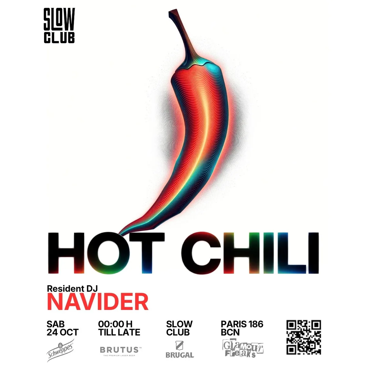 Hot Chili: Navider at Slow Barcelona flyer