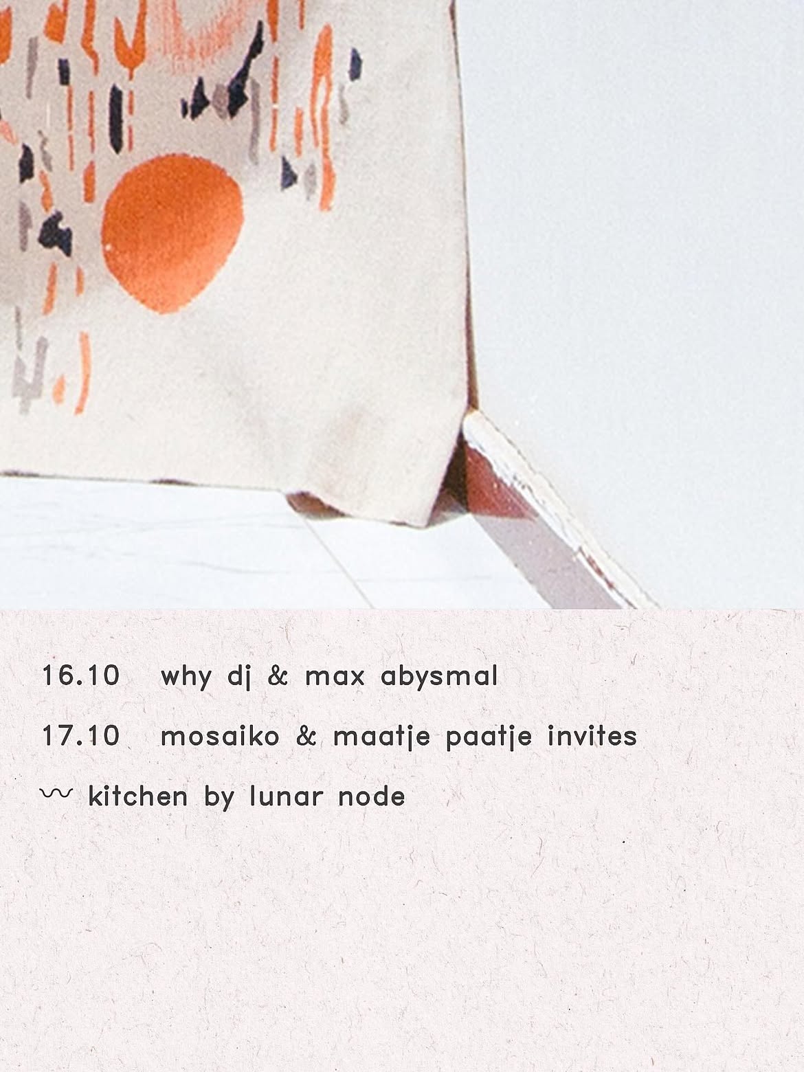 Why Dj & Max Abysmall at murmur flyer