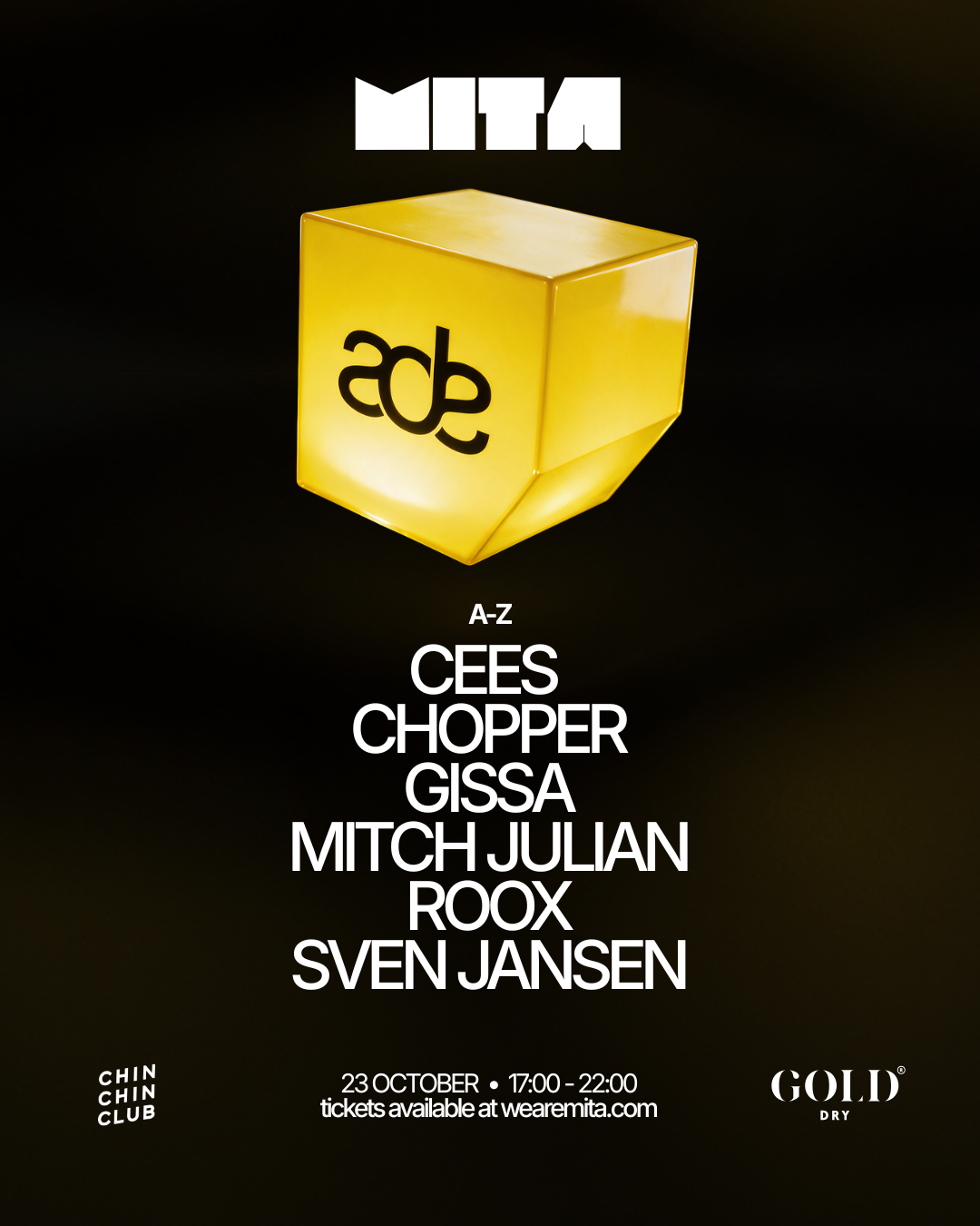 MITA ADE at Chin Chin Club flyer