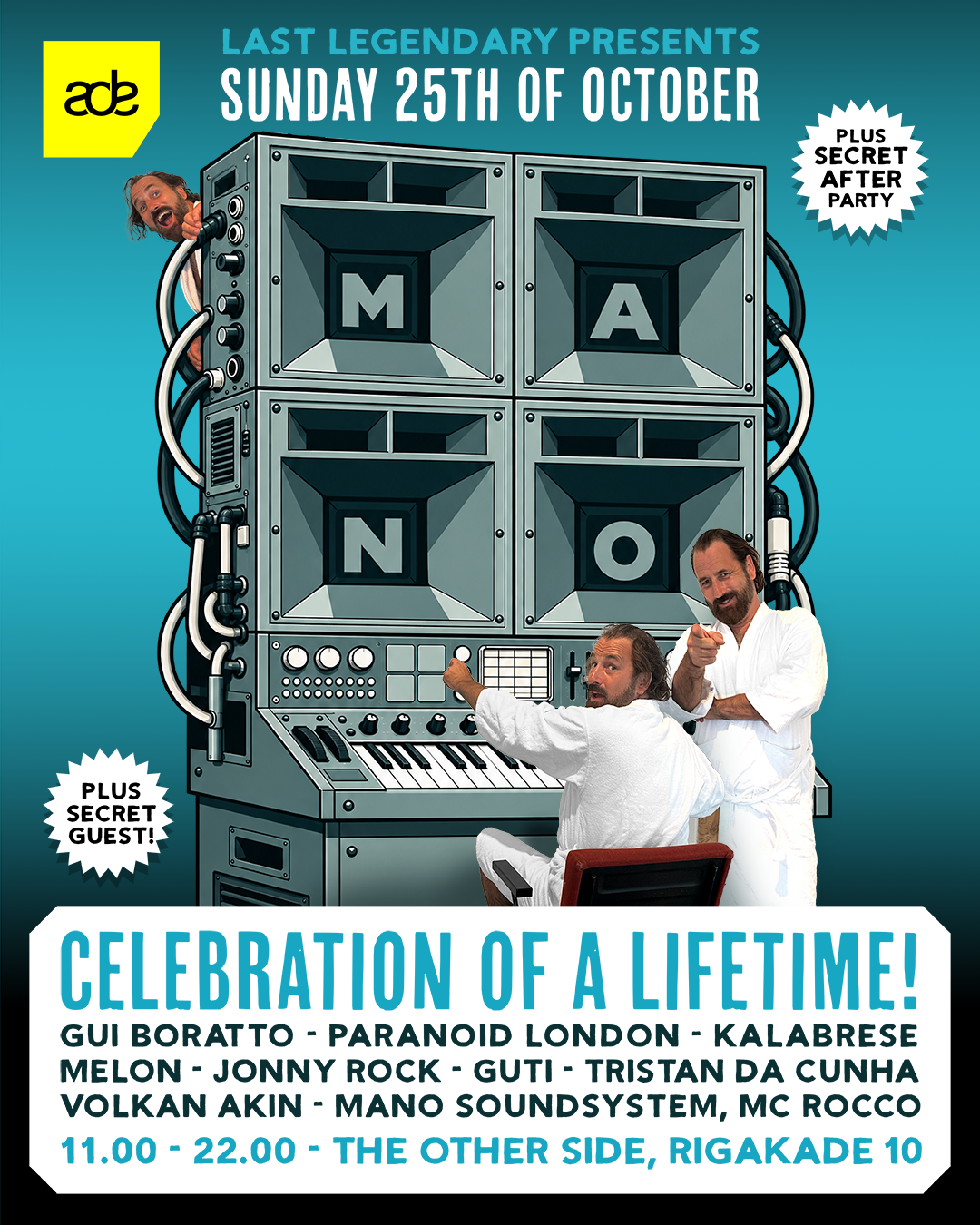 Last Legendary Celebration of a Lifetime at THE OTHER SIDE flyer