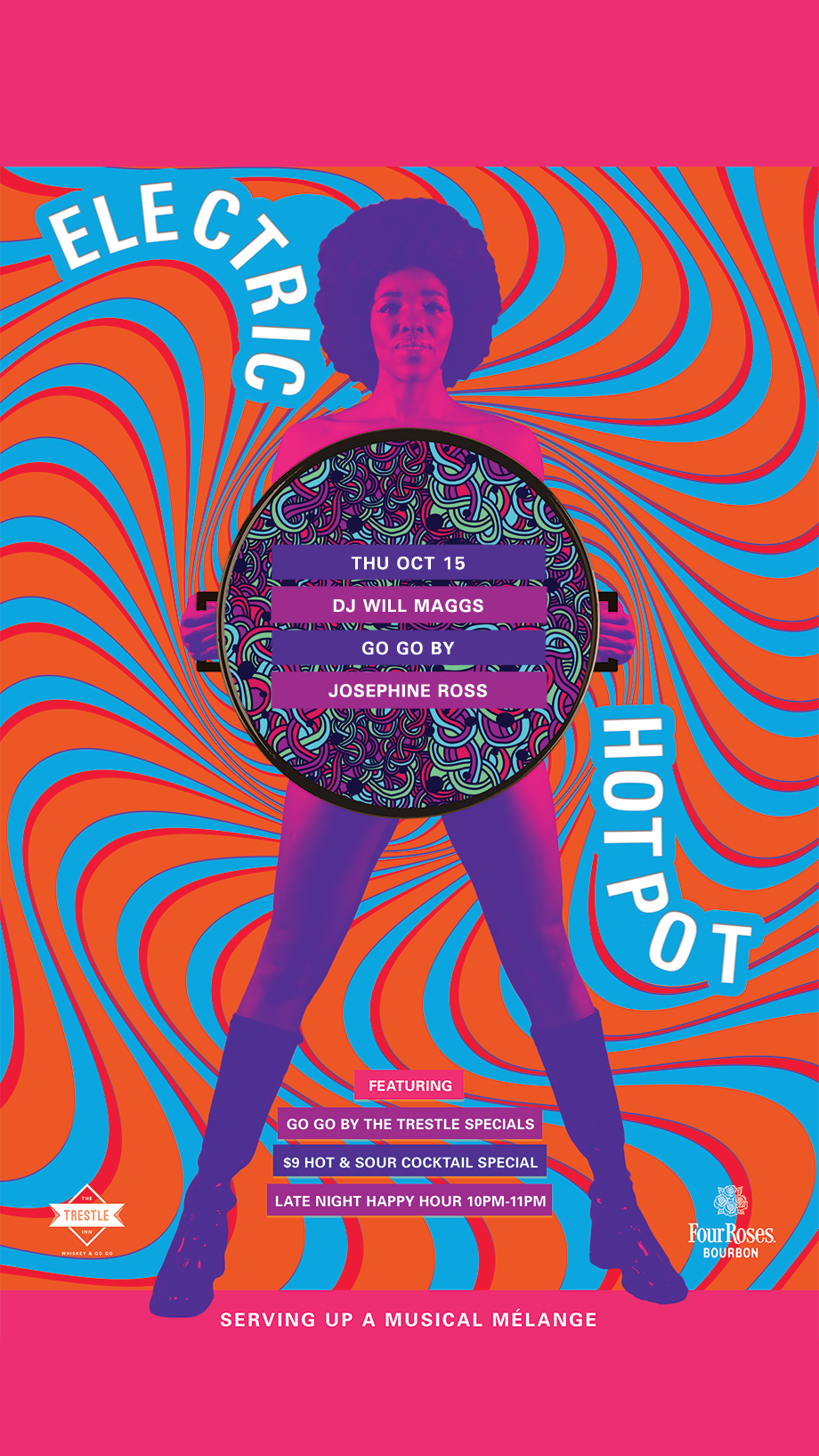 Electric Hotpot with DJ Will Maggs at The Trestle Inn flyer