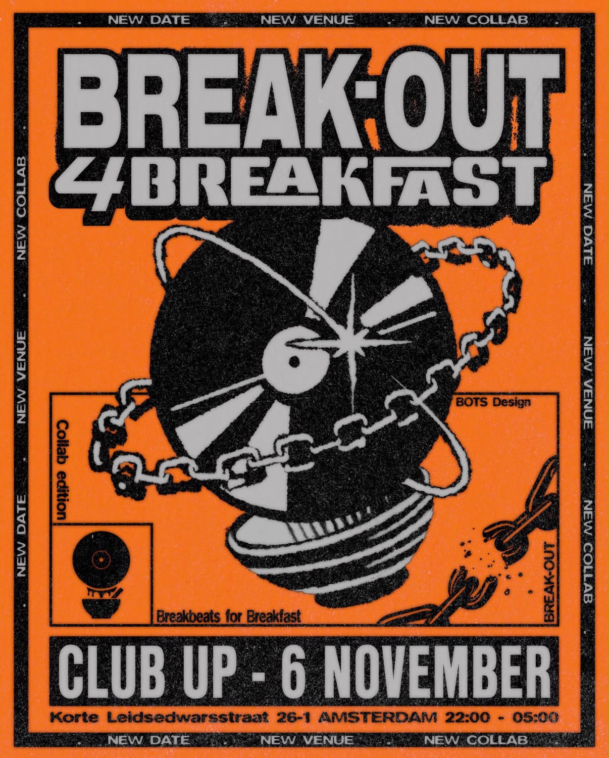 Break-Out 4 Breakfast at Club Up flyer