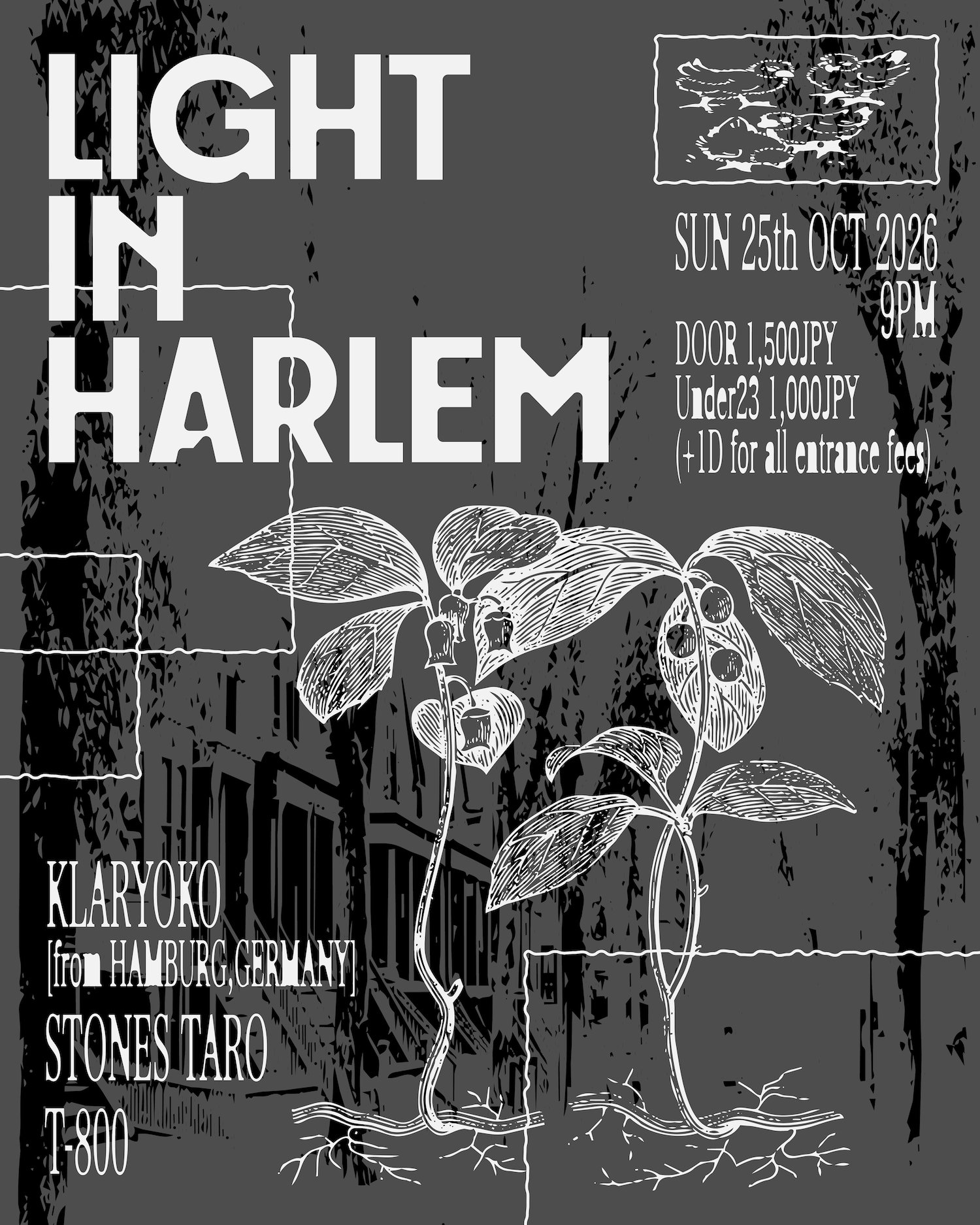 Light In Harlem with KLARYOKO at West Harlem flyer