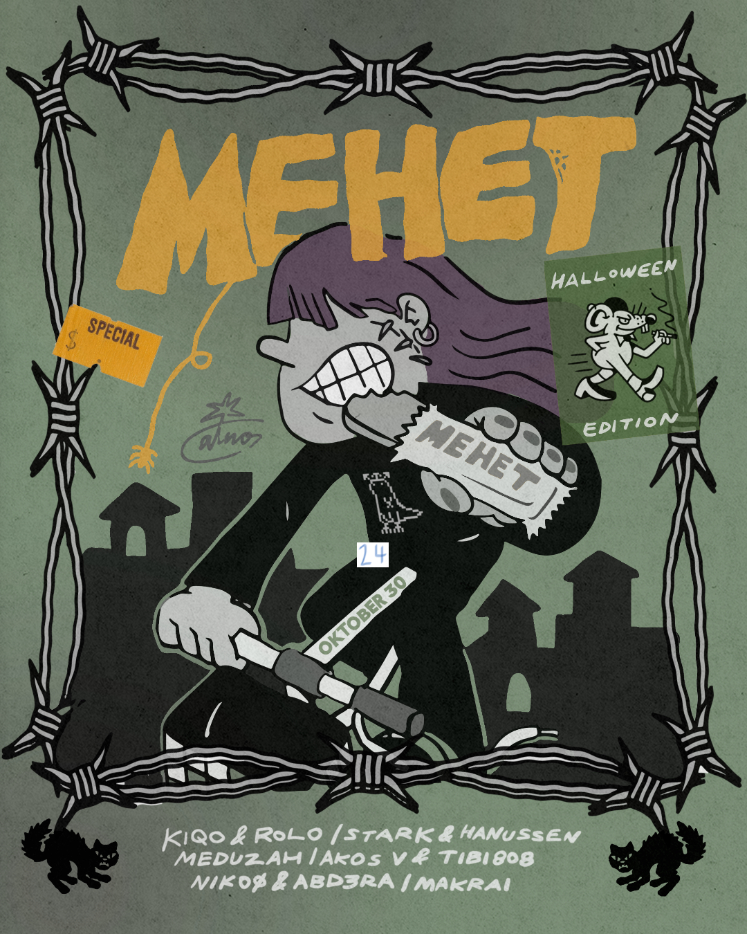 Mehet at Atno flyer