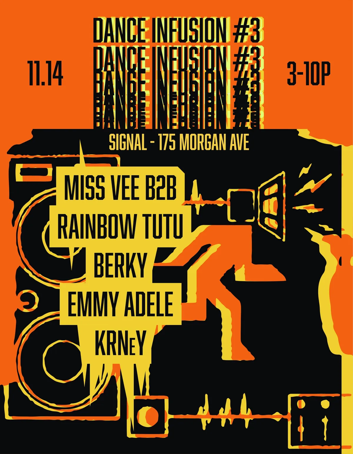 Dance Infusion #3 **Day Time** at Signal flyer
