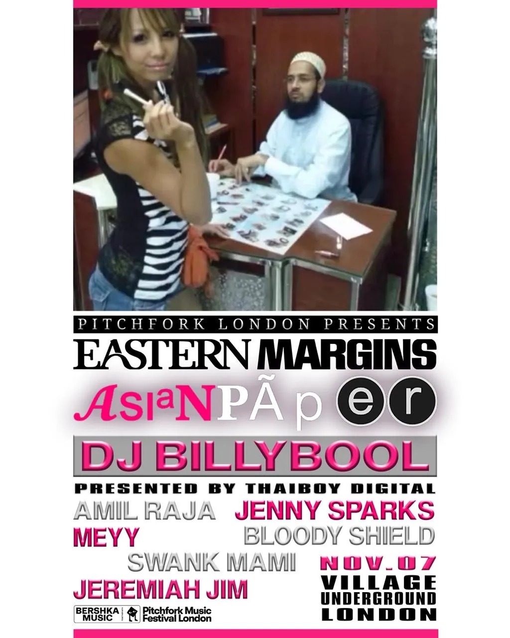 Eastern Margins x Asian Paper: DJ Billybool & More at Village Underground flyer