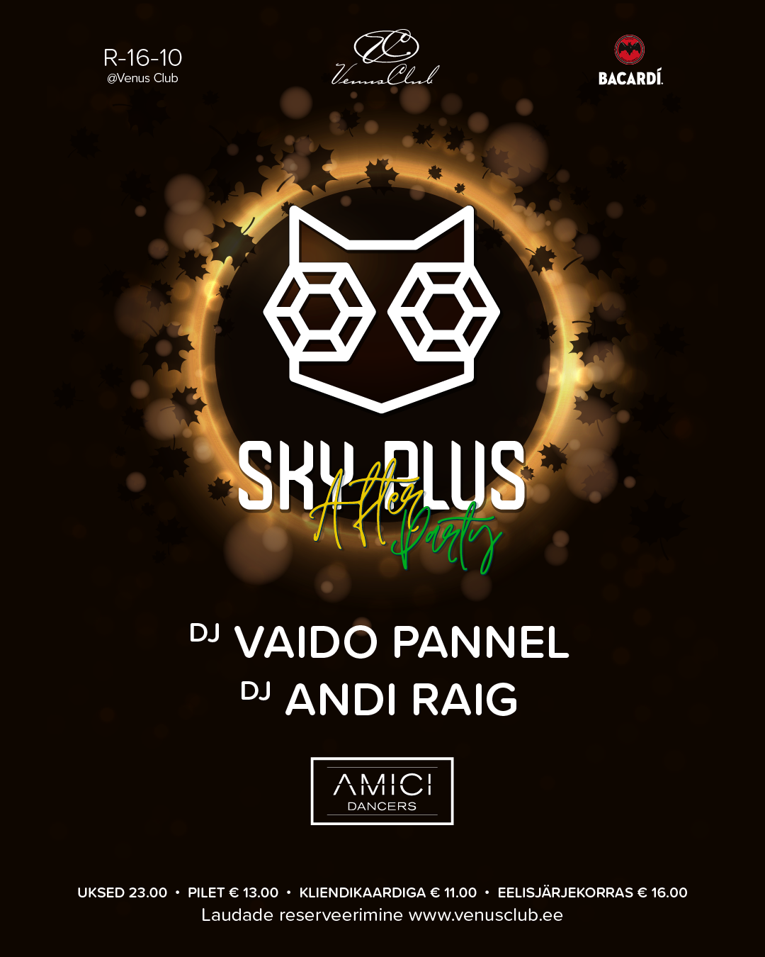 SKY PLUS AFTERPARTY at TBA - Venus Club flyer