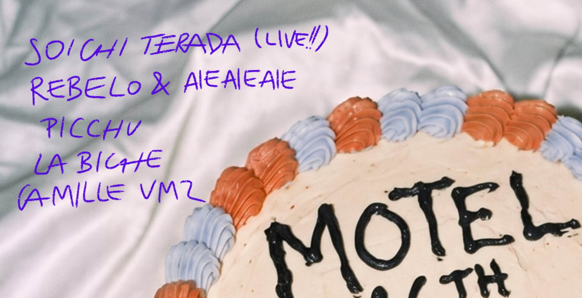 Motel 16th Birthday ✰ Soichi Terada (Live) at Motel Campo flyer