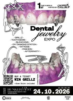 1st Dental Jewelry Expo Berlin at Bunker West flyer
