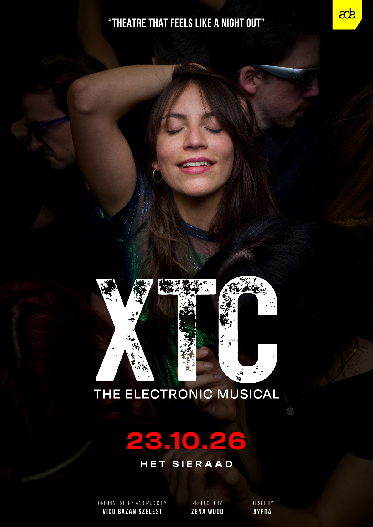 XTC The Electronic Musical - Club Theatre Experience at Het Sieraad flyer