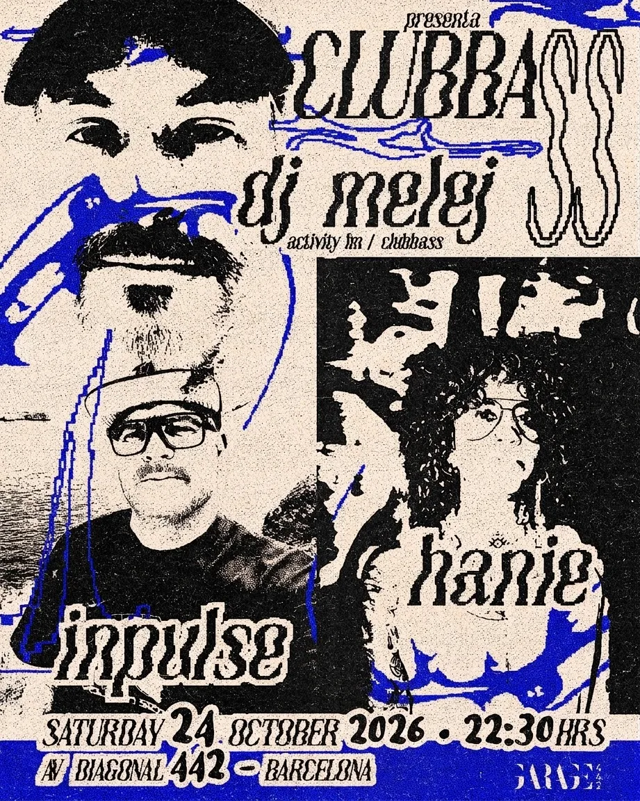 CLUBBASS at Garage 442 flyer