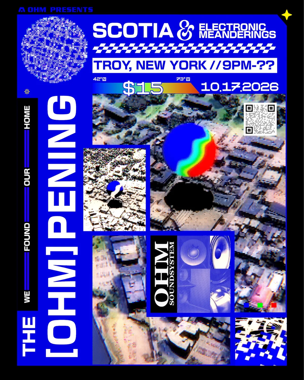 THE [OHM]PENING at TBA flyer