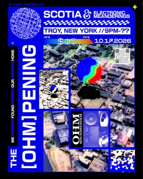 THE [OHM]PENING at TBA flyer