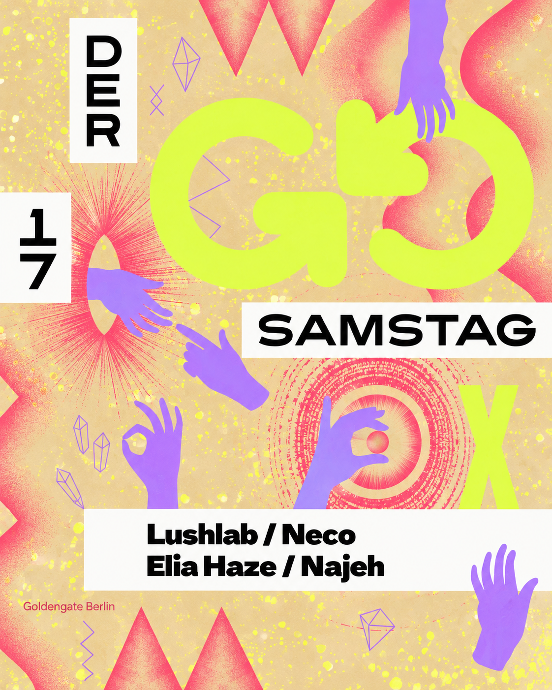 Klubnacht at Golden Gate flyer