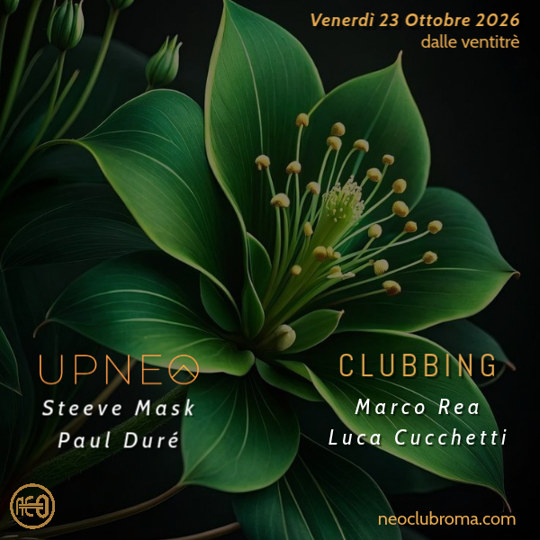 UPNEO - OUR FRIDAY at Neo Club Roma flyer