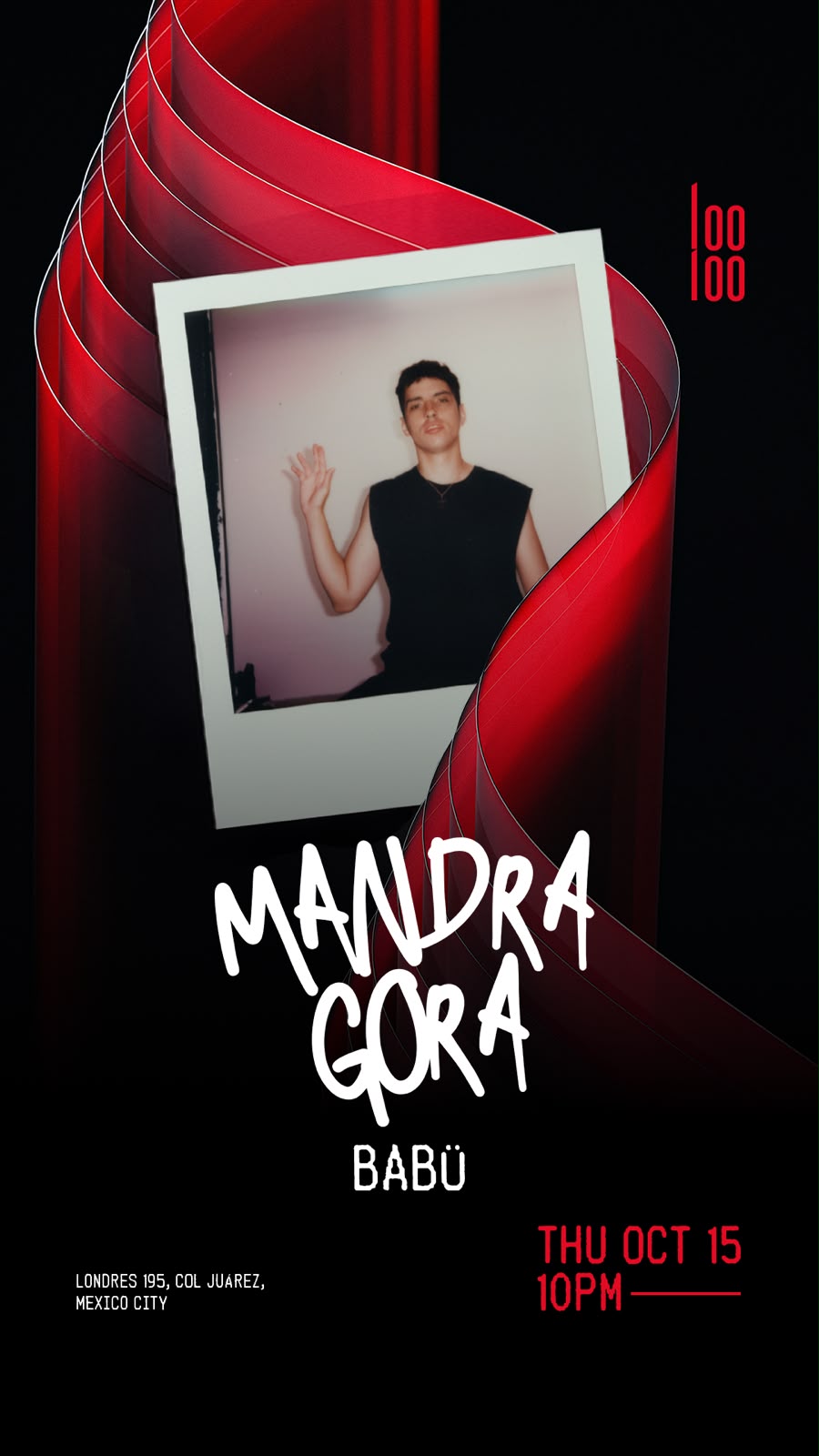 Mandragora at Loo Loo flyer