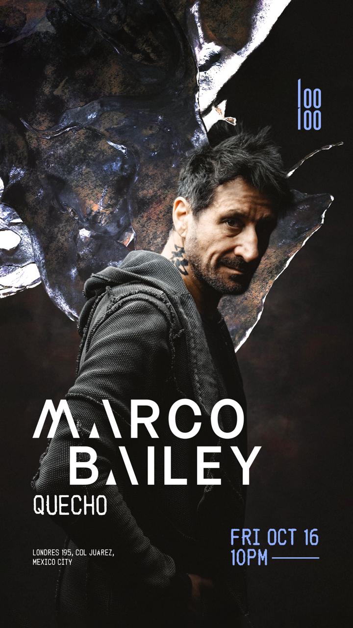 Marco Bailey at Loo Loo flyer