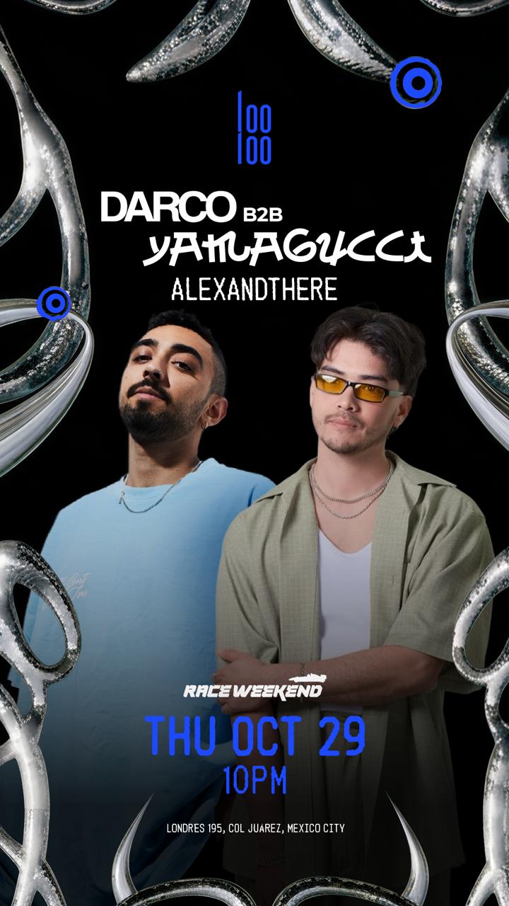 Darco b2b Yamagucci at Loo Loo flyer