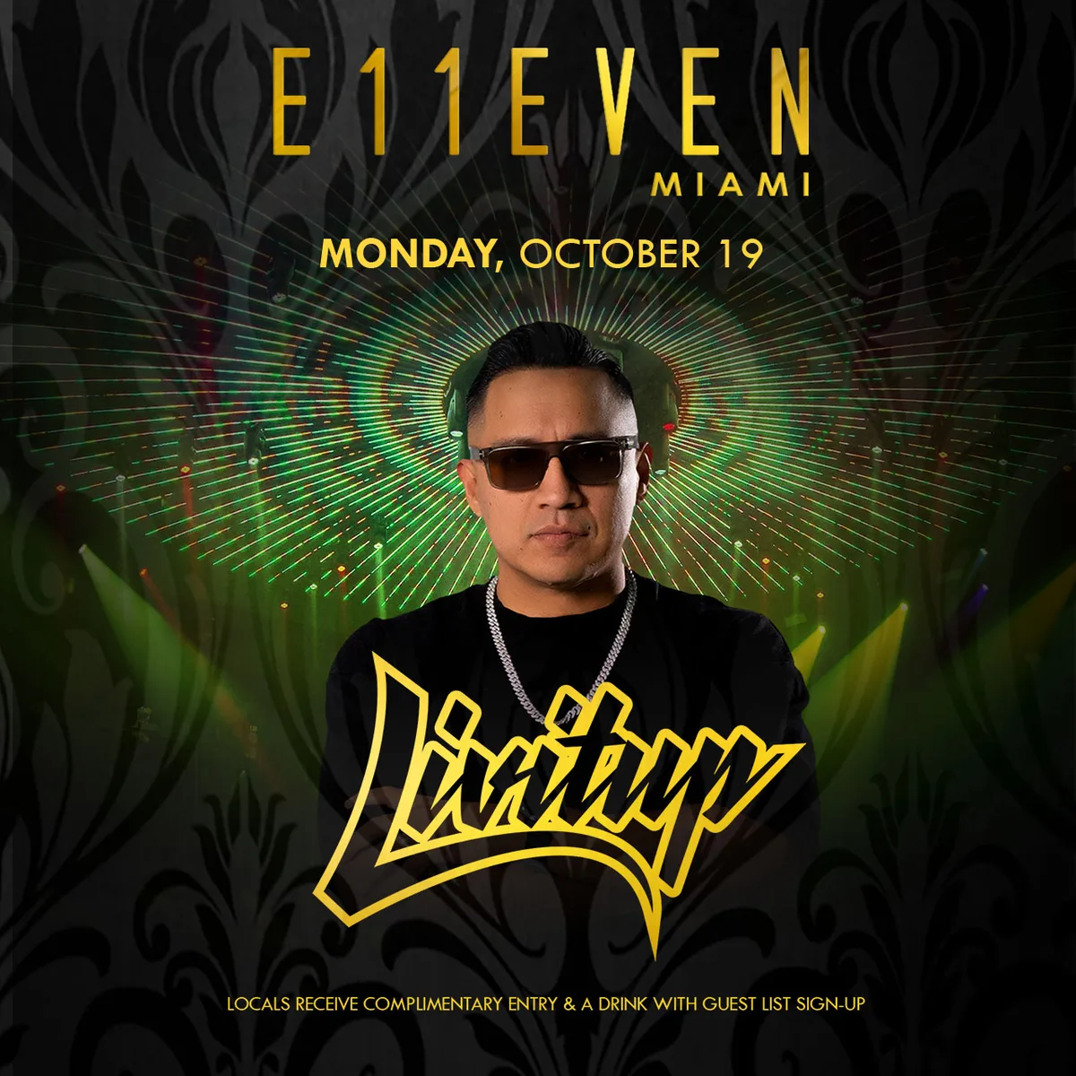 Livitup at E11EVEN at E11EVEN MIAMI flyer