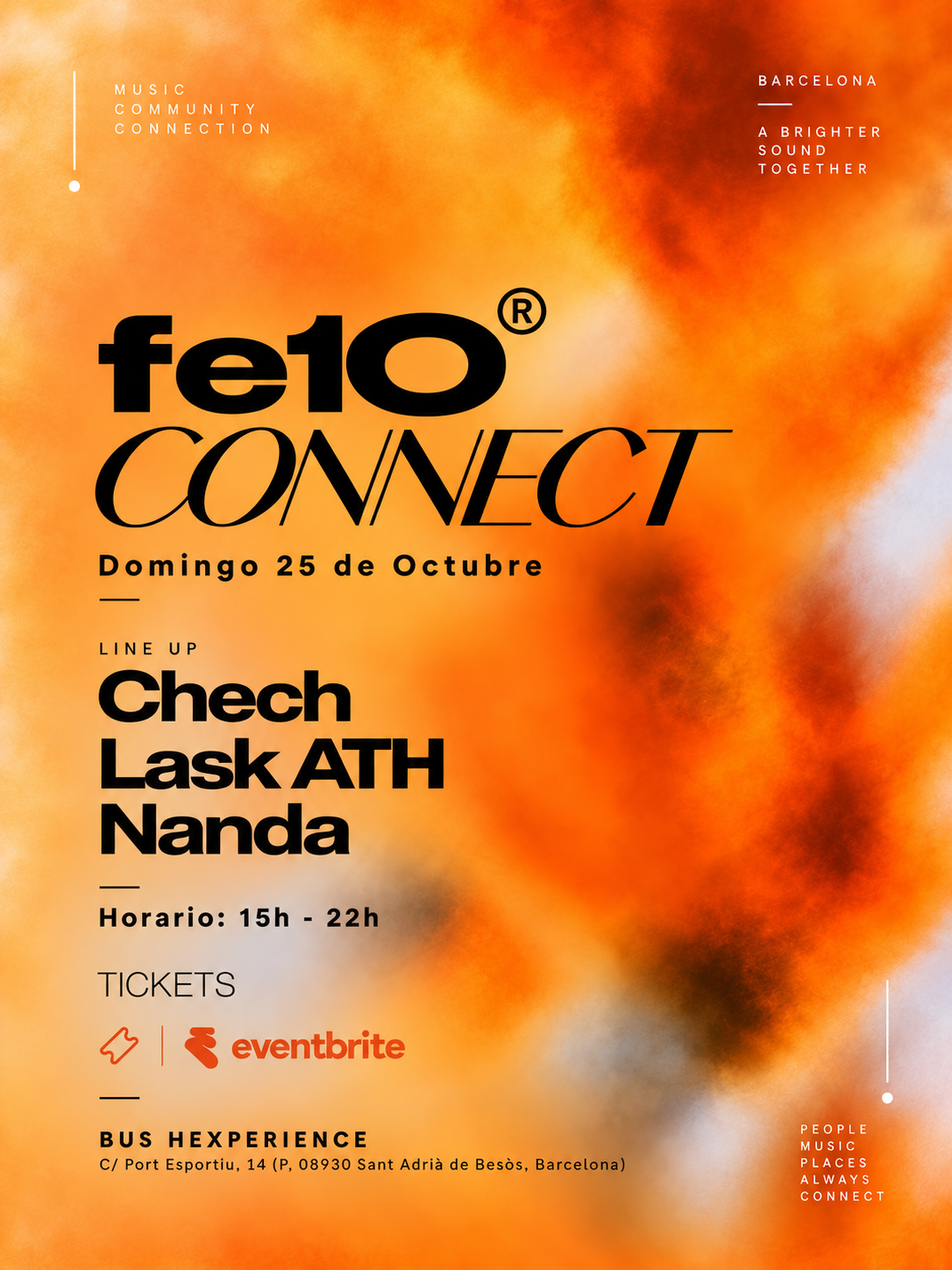 Fe10 Connect x BUS Hexperience at BUS Hexperience flyer