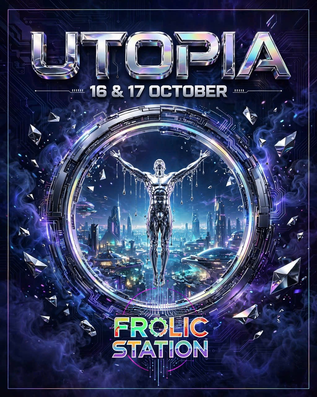 Frolic Station - UTOPIA WEEKENDER at TBA - Frolic Station - 102 Đ. Cống Quỳnh, Bến Thành, Hồ Chí Minh 700000 flyer