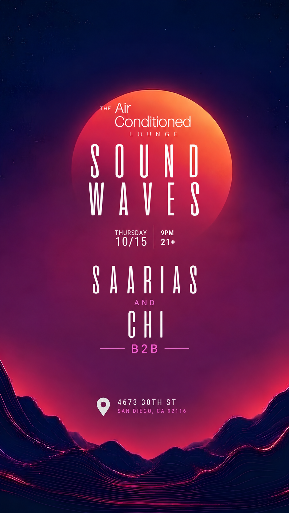Sounds Wave Ac Lounge at Ac Lounge flyer