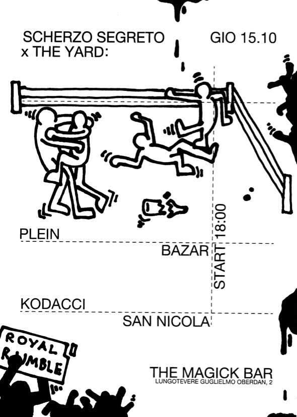 Scherzo Segreto: Bazar, Plein at THE MAGICK BAR flyer