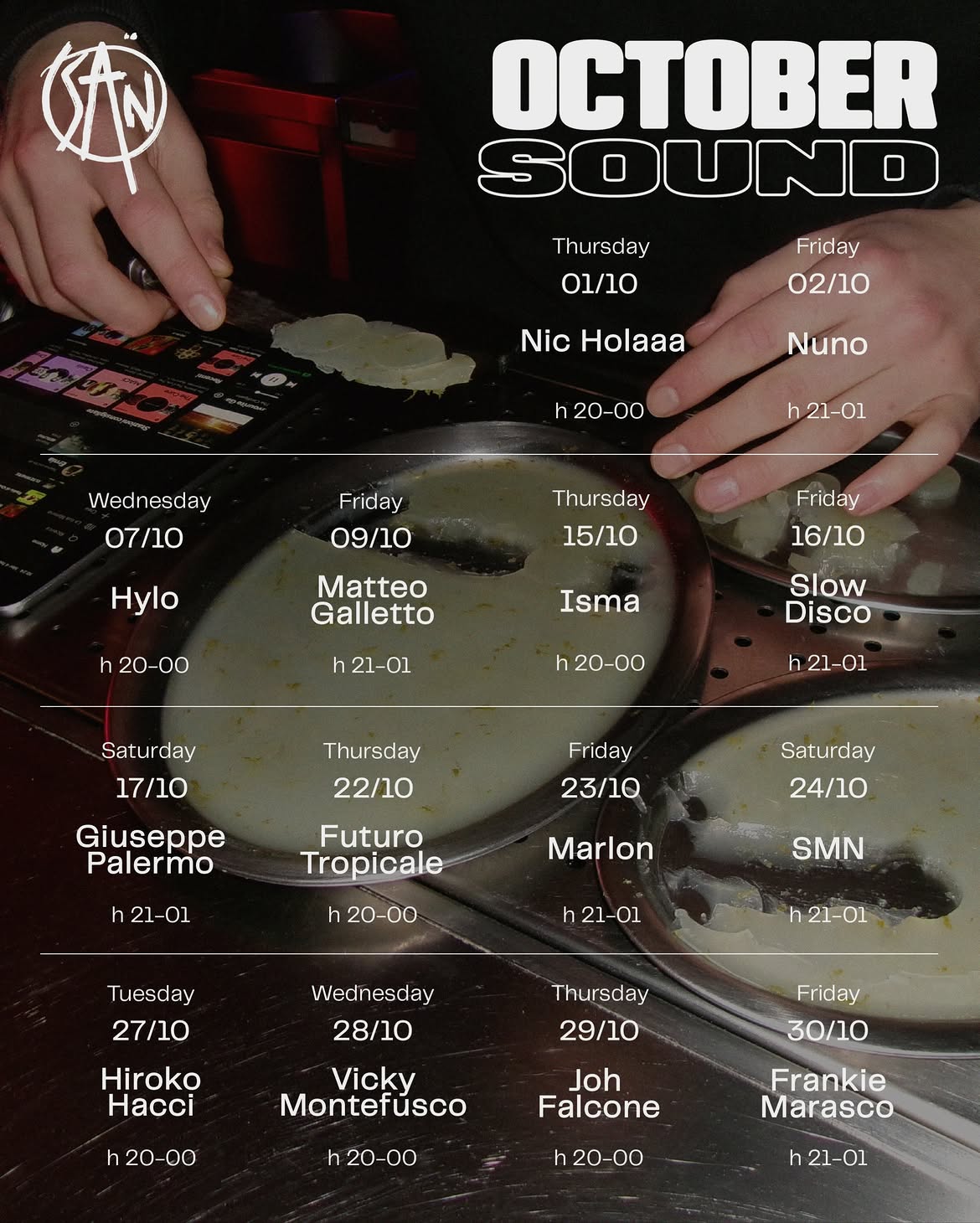 SAN Milano presents Slow Disco at SAN Milano flyer