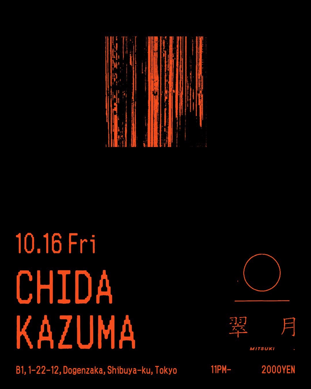 CHIDA/KAZUMA at Mitsuki flyer