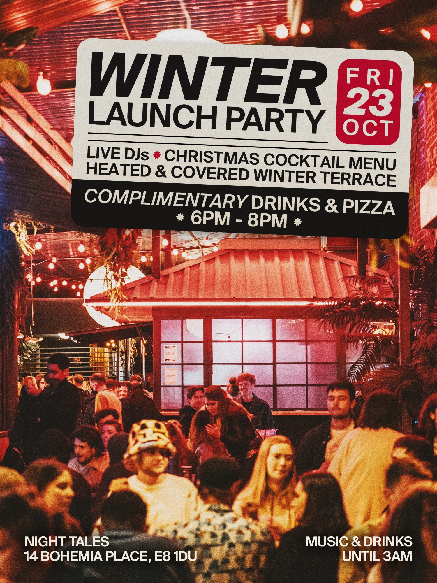 Night Tales: Winter Launch Party at Night Tales flyer