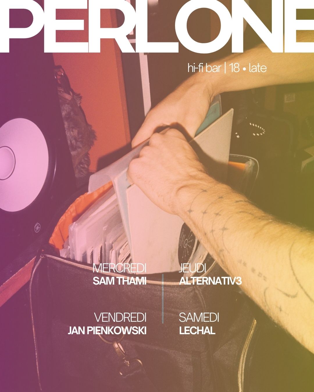 apero + club at Perlone flyer