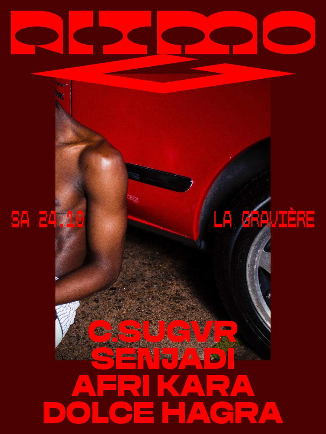 [Ritmo] C.Sugvr · Senjadi · Afri Kara · Dolce Hagra at La Gravière flyer