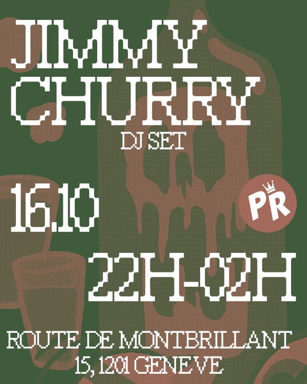 LA PETITE REINE - JIMMY CHURRY at la Petite Reine flyer