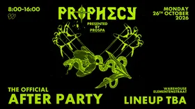 Prospa presents: Prophecy at Warehouse Elementenstraat flyer