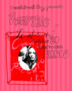 VAMPYROS LESBOS SCREENING + AFTERPARTY WITH NICK BOYD & BENNY SUN at Pianos flyer